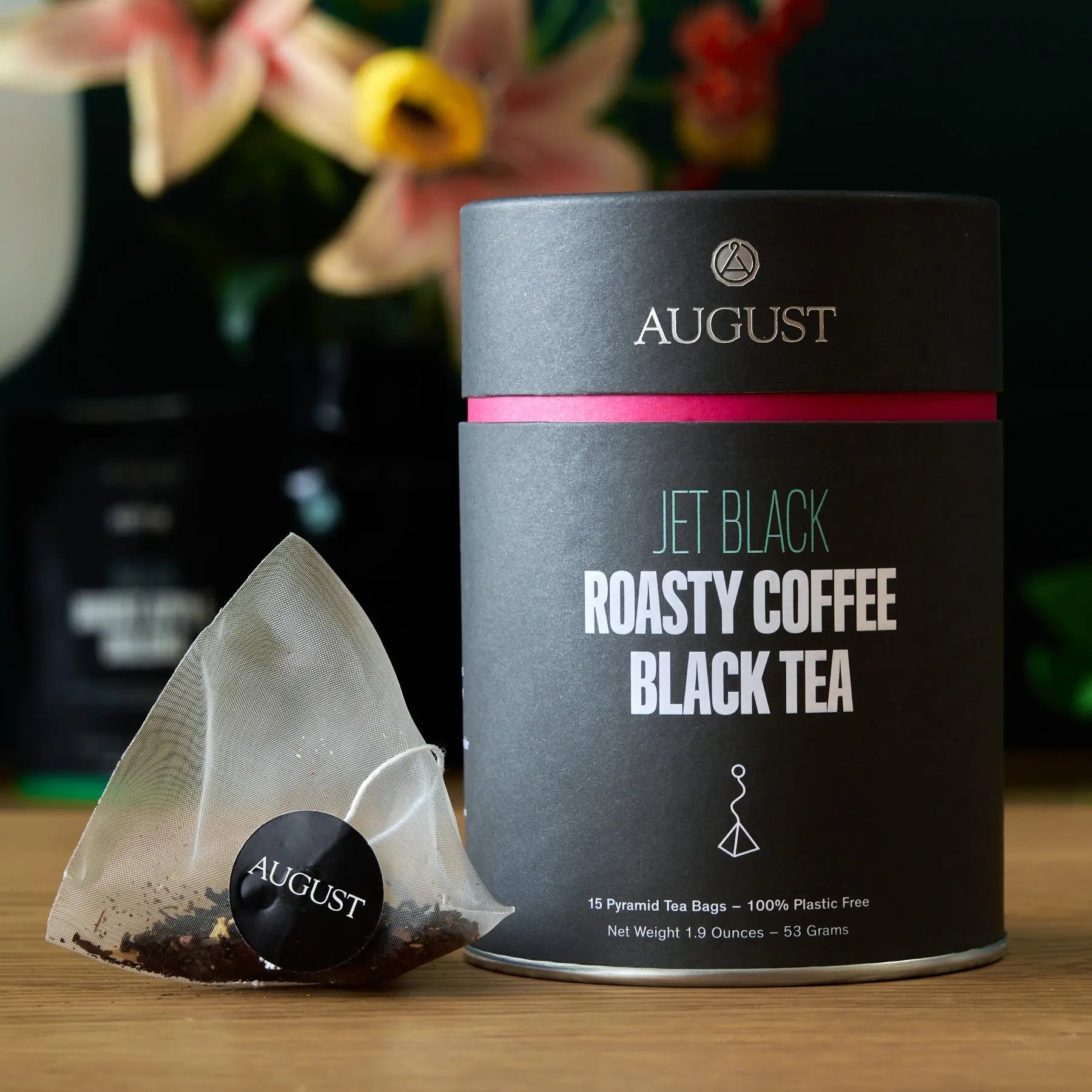 Jet Black Roasty Coffee Black Tea