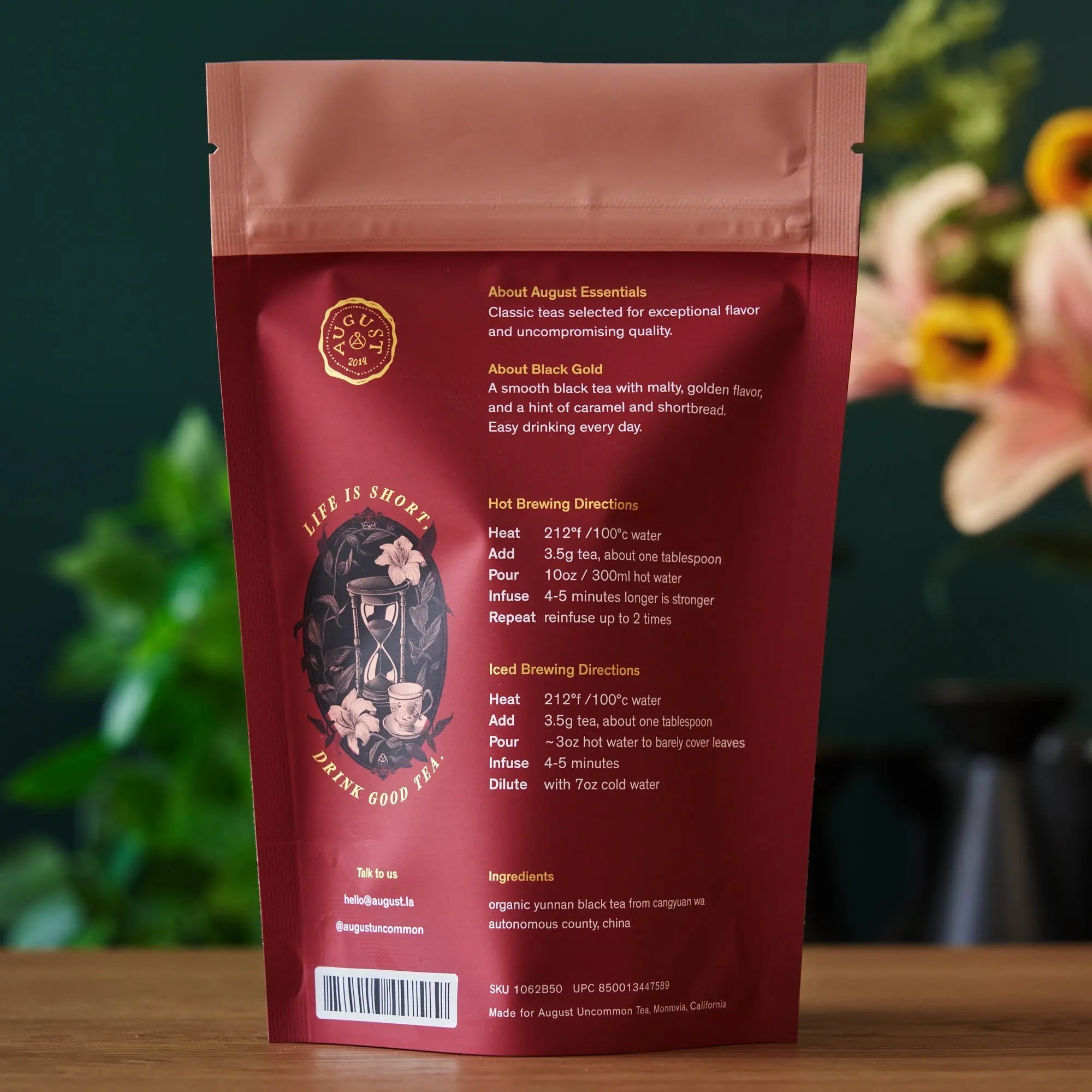 Organic Yunnan Black Tea (Loose Leaf)