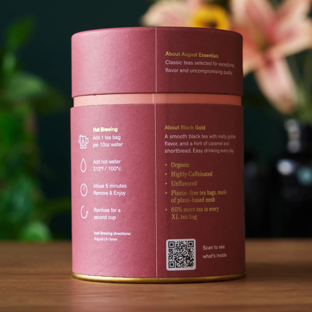Organic Yunnan Black Tea (Tea Bags)