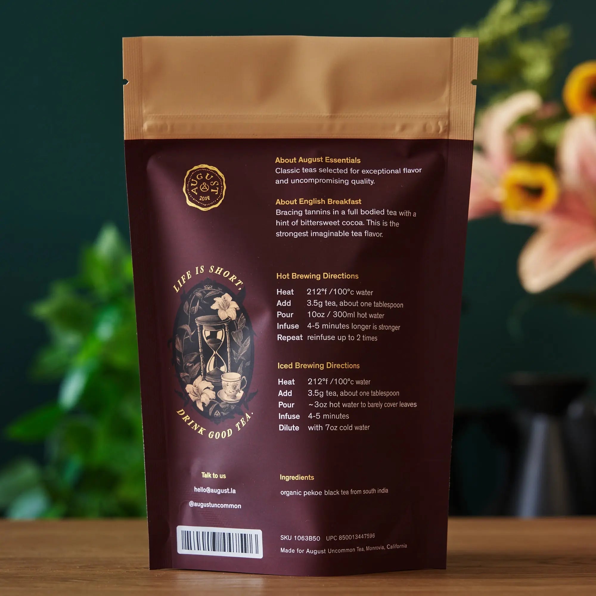 Organic English Breakfast Black Tea (Loose Leaf)