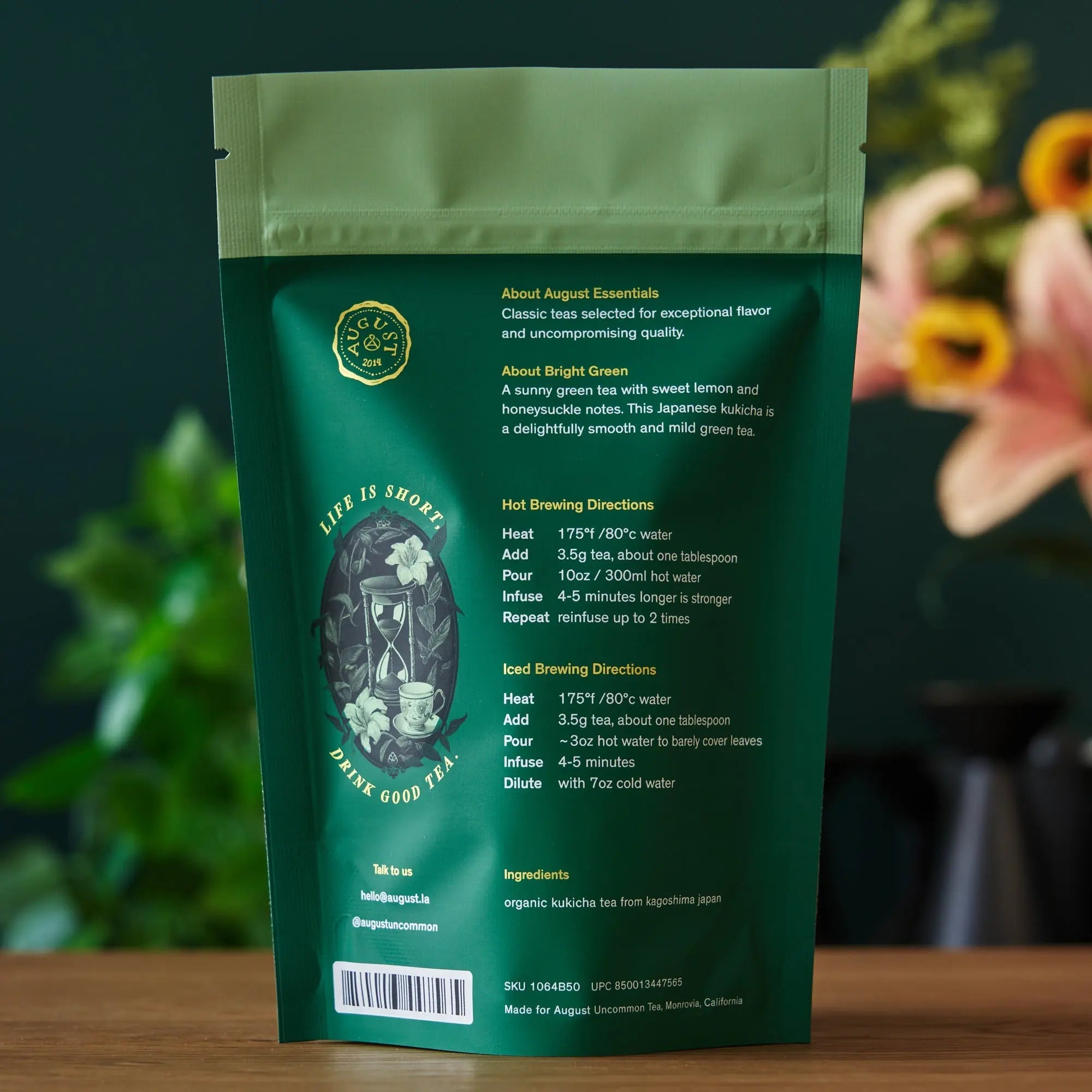 Organic Japanese Kukicha Green Tea (Loose Leaf)