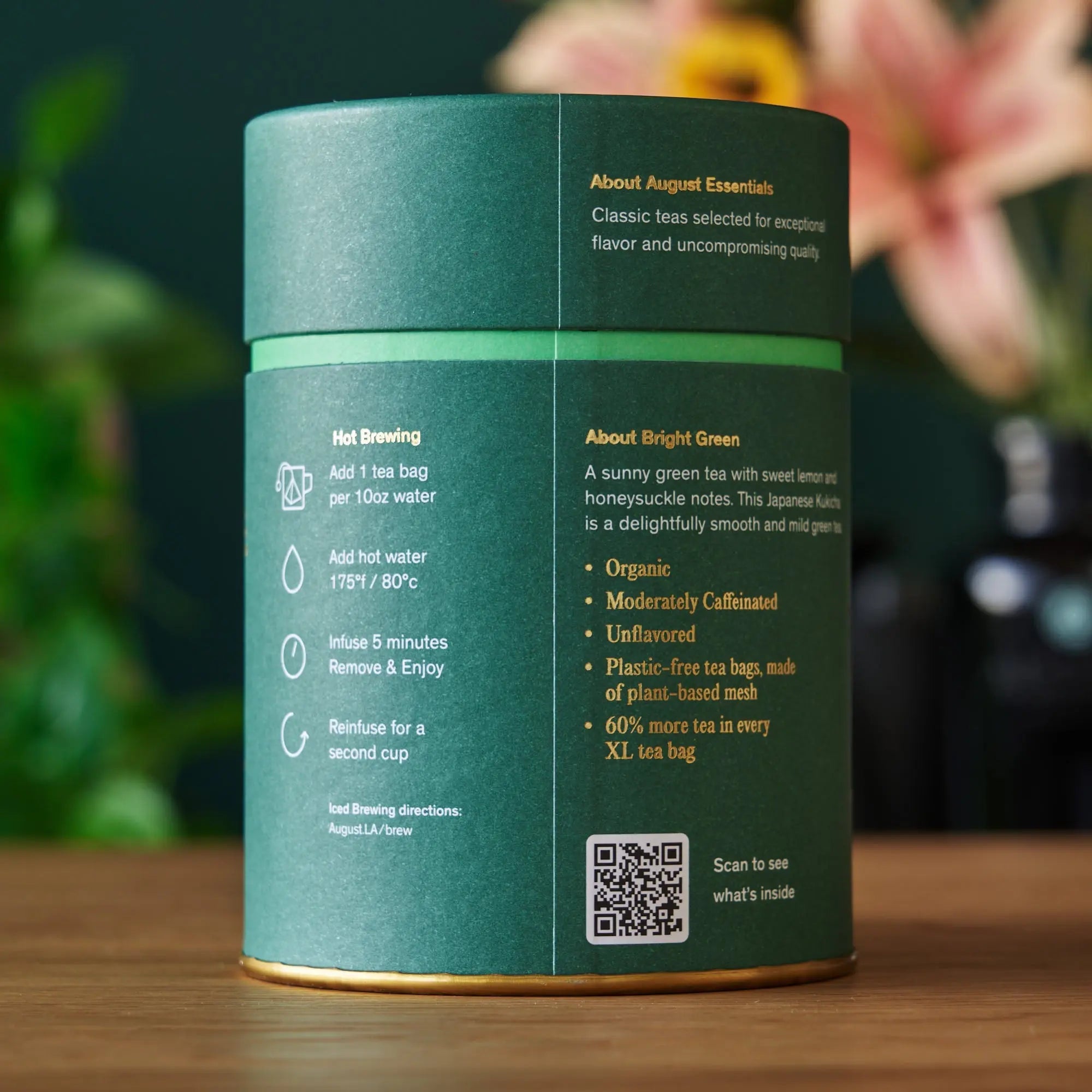 Organic Japanese Kukicha Green Tea (Tea Bags)