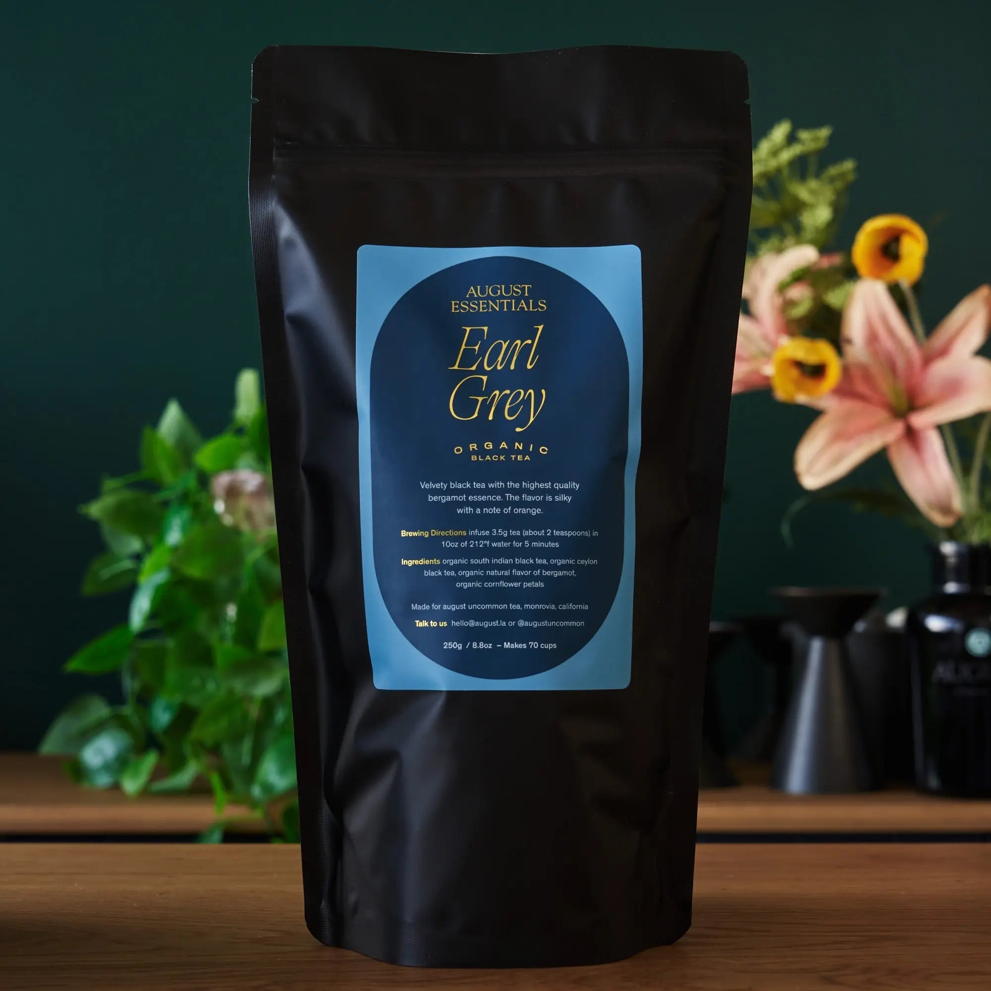 Organic Earl Grey Black Tea (Loose Leaf)