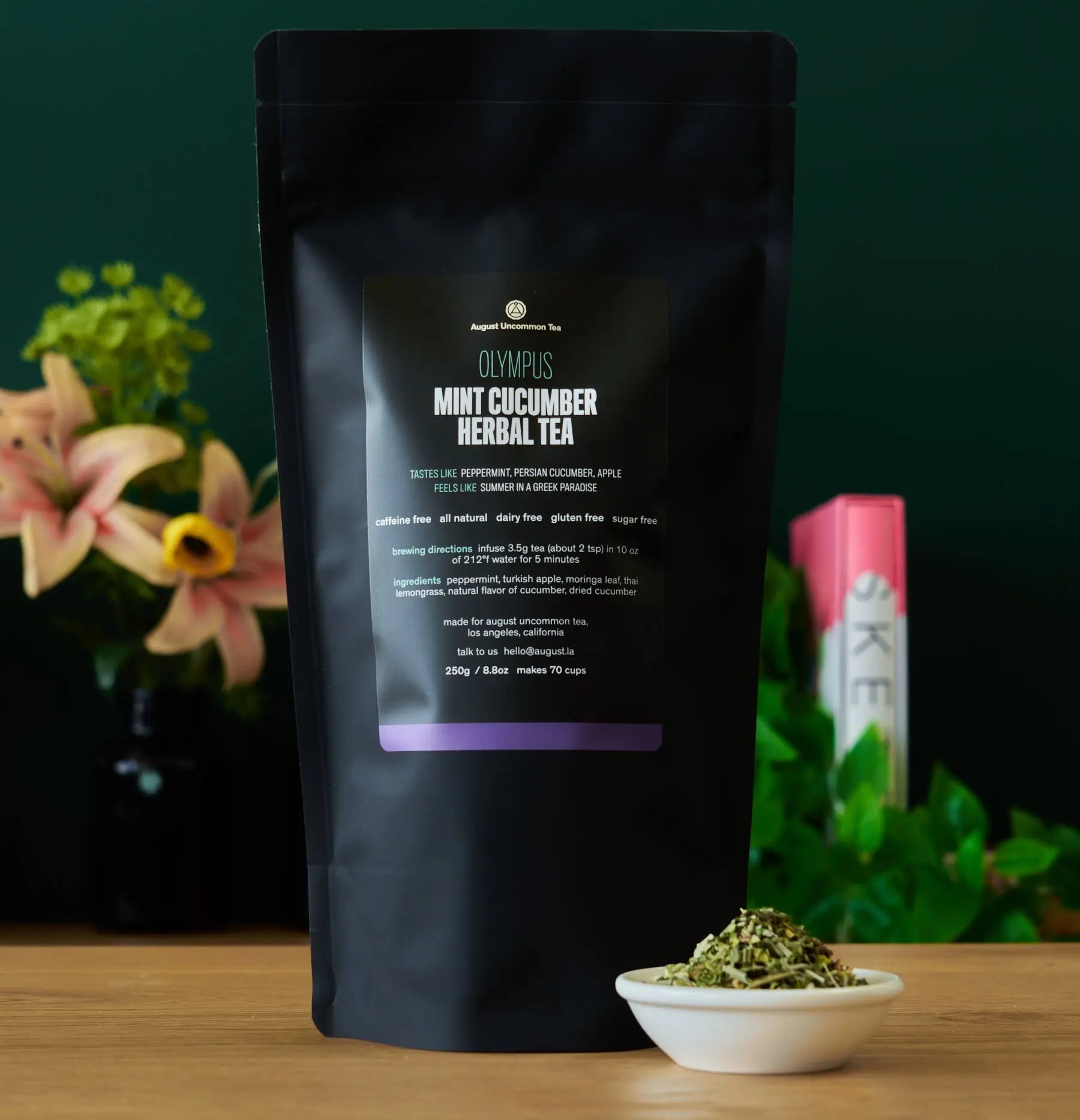 Olympus Mint Cucumber Herbal Tea
