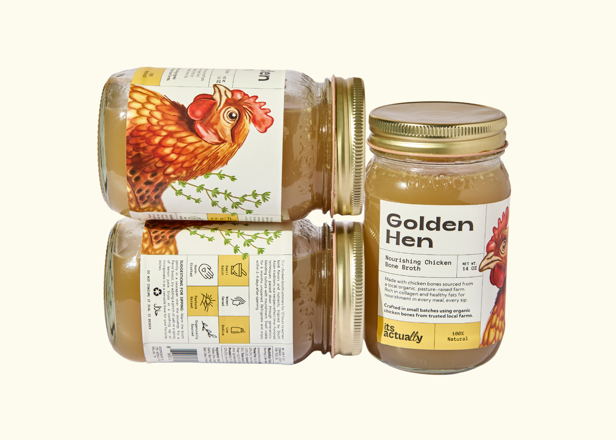 Halal Chicken Bone Broth