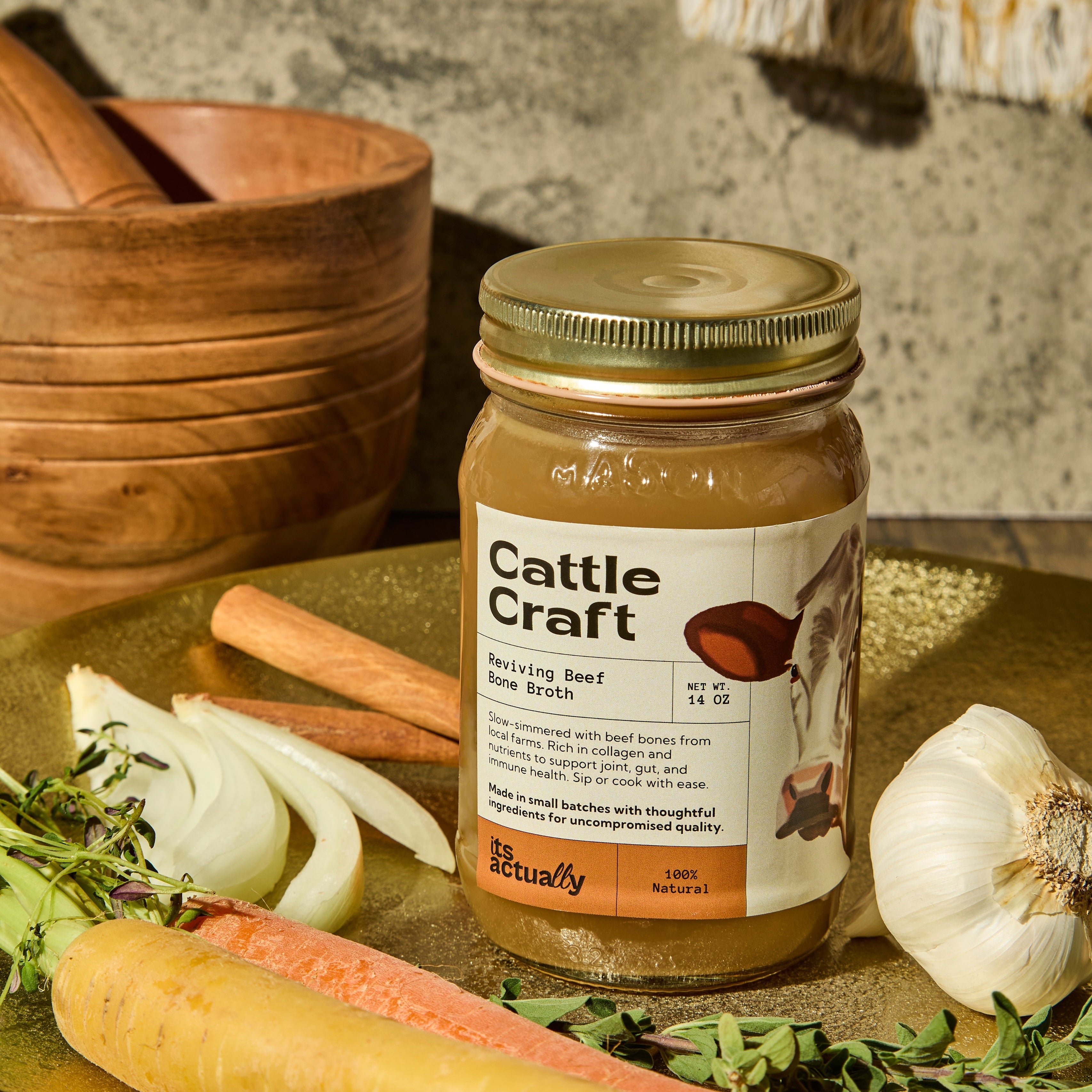 Halal Beef Bone Broth