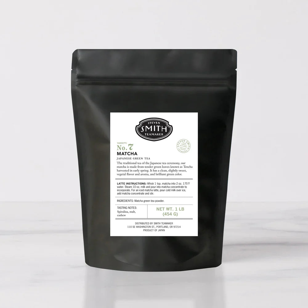 SMITH Matcha Green Tea No. 7 (Powdered, 1 lb)
