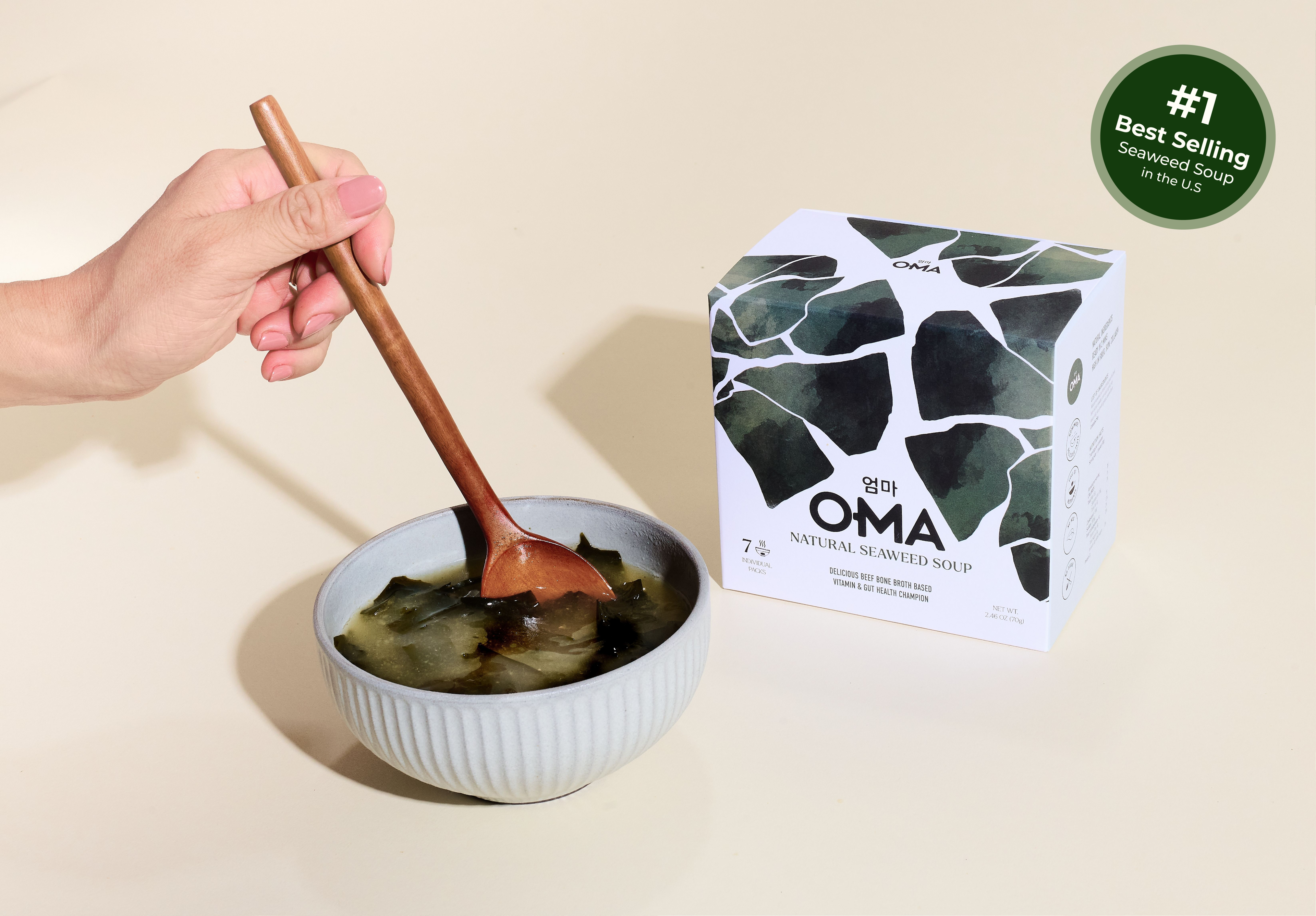 Korean Seaweed Bone Broth