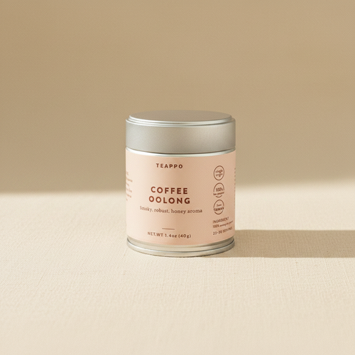 Coffee Oolong Powder Editorial Shot