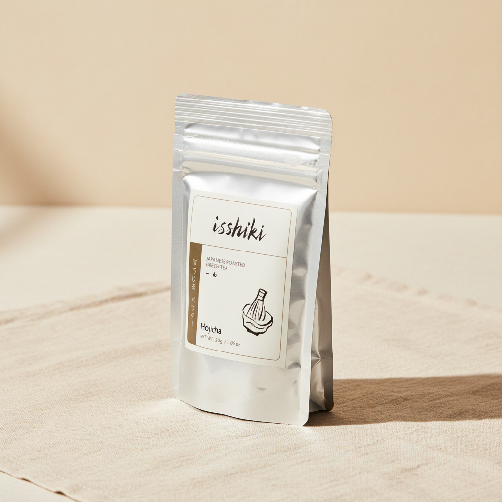 Hojicha Blend Matcha Editorial Shot