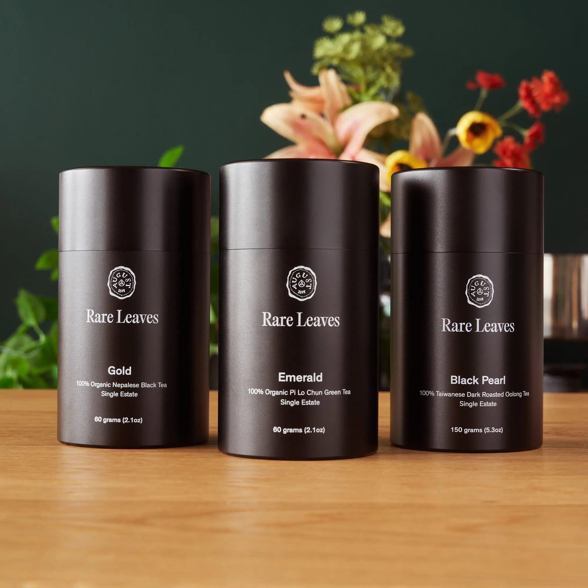 Rare Leaves Full-Size Gift Set (3 Single-Origin Teas)